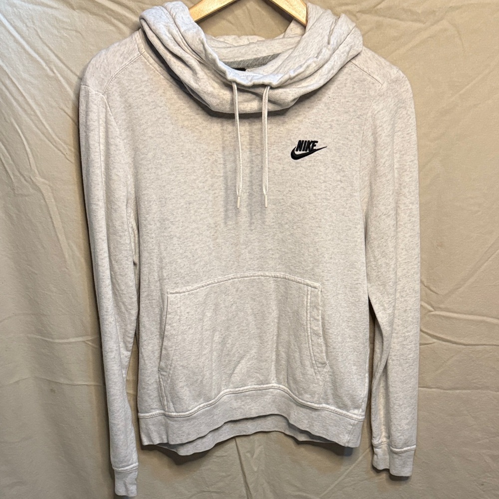 Nike Light Gray Pullover Hoodie
